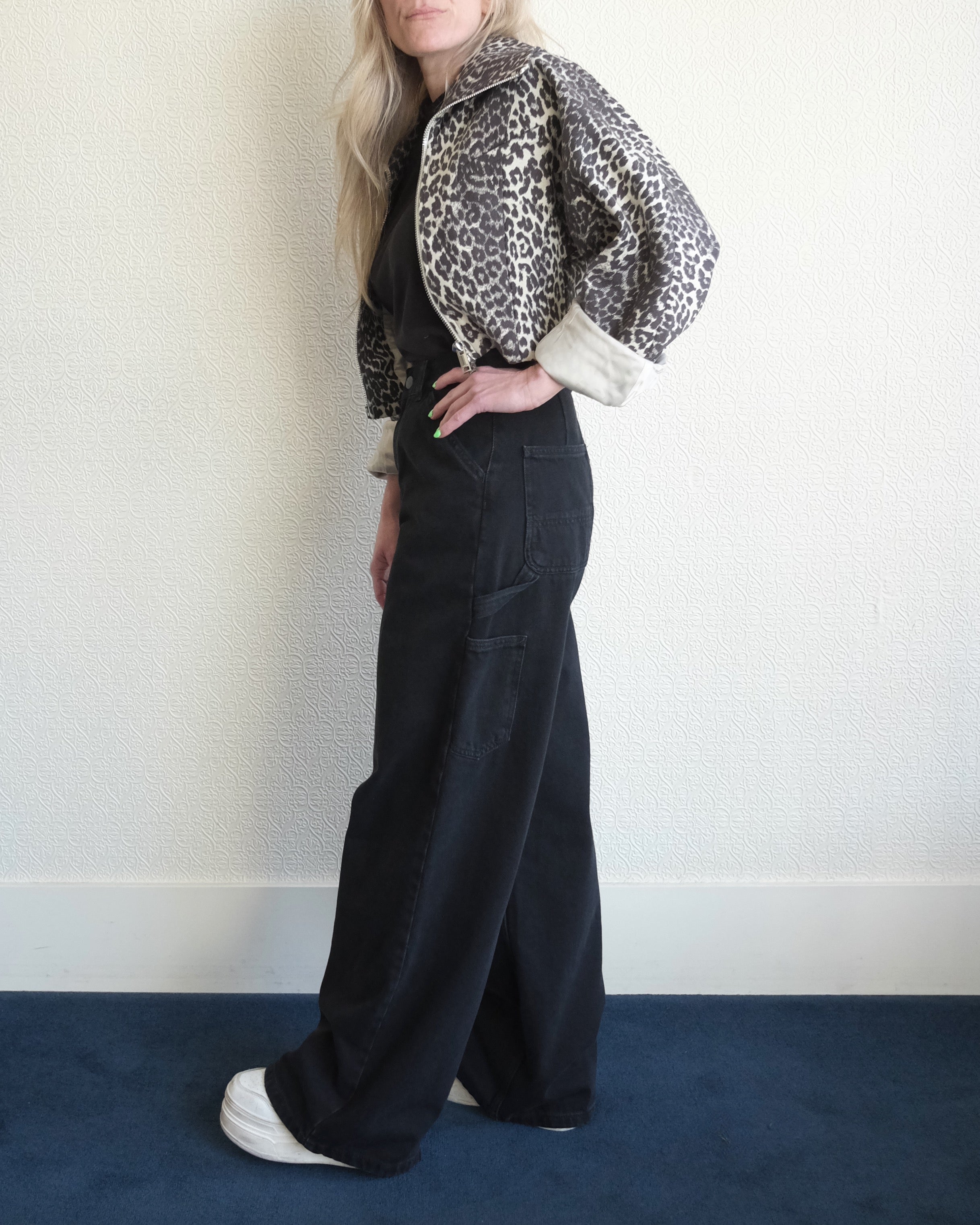 Jens Pant, Stone Dyed Black Denim