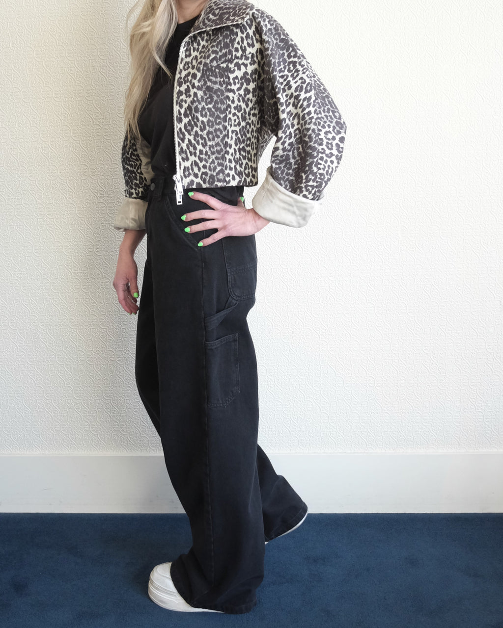 Jens Pant, Stone Dyed Black Denim