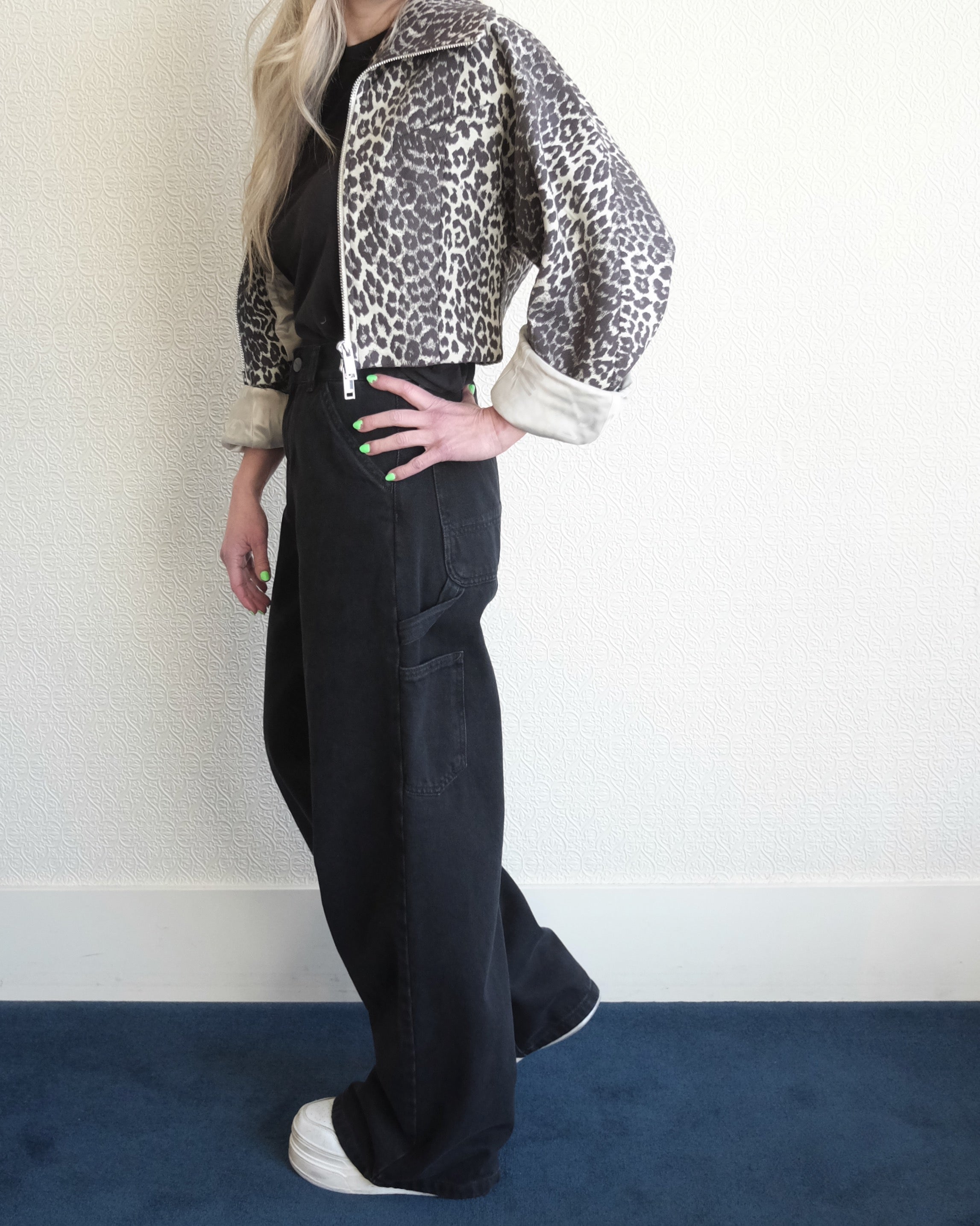 Jens Pant, Stone Dyed Black Denim