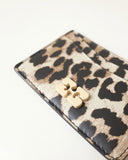 Ganni Bou Card Holder, Leopard
