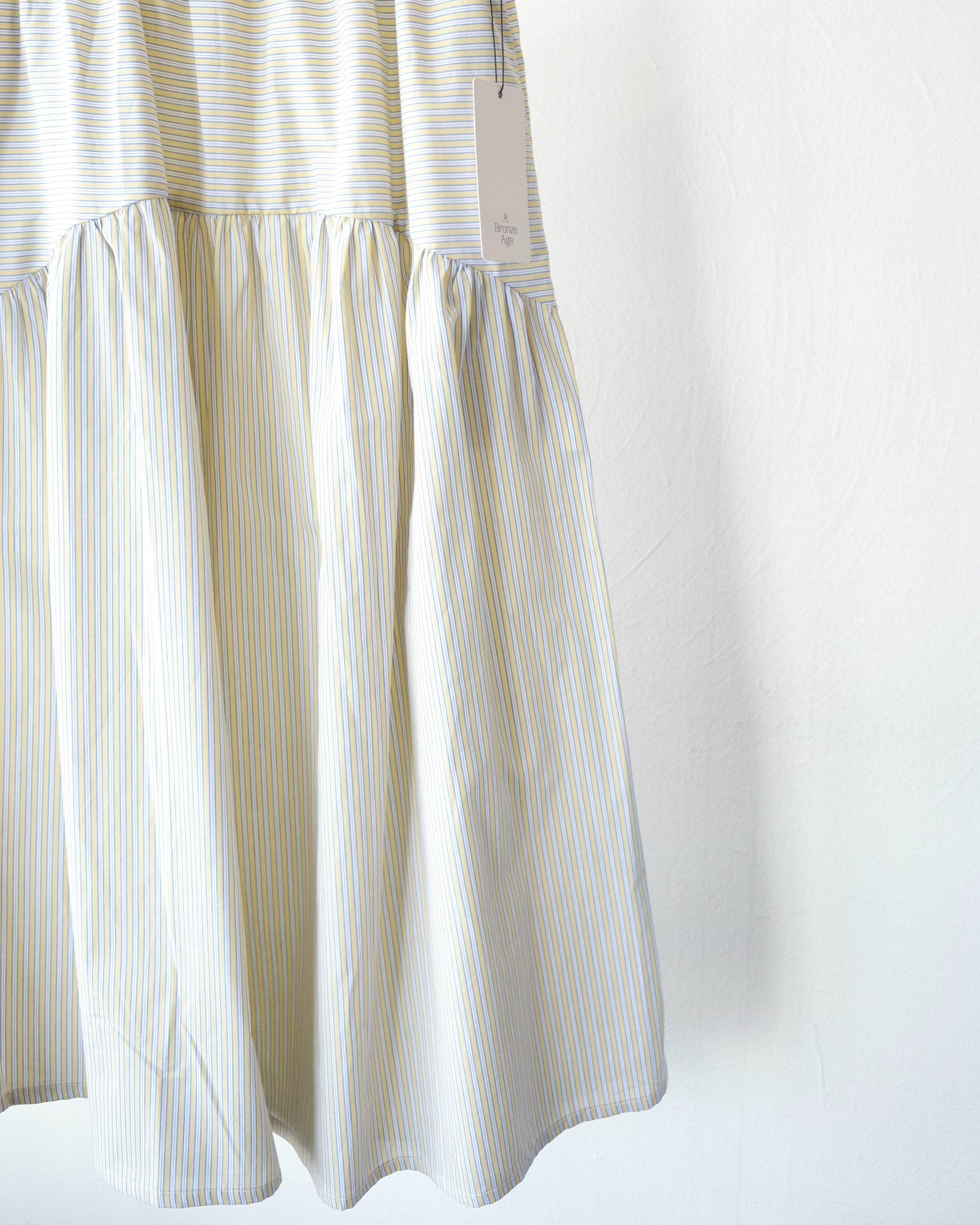 Field Skirt, Marigold Stripe