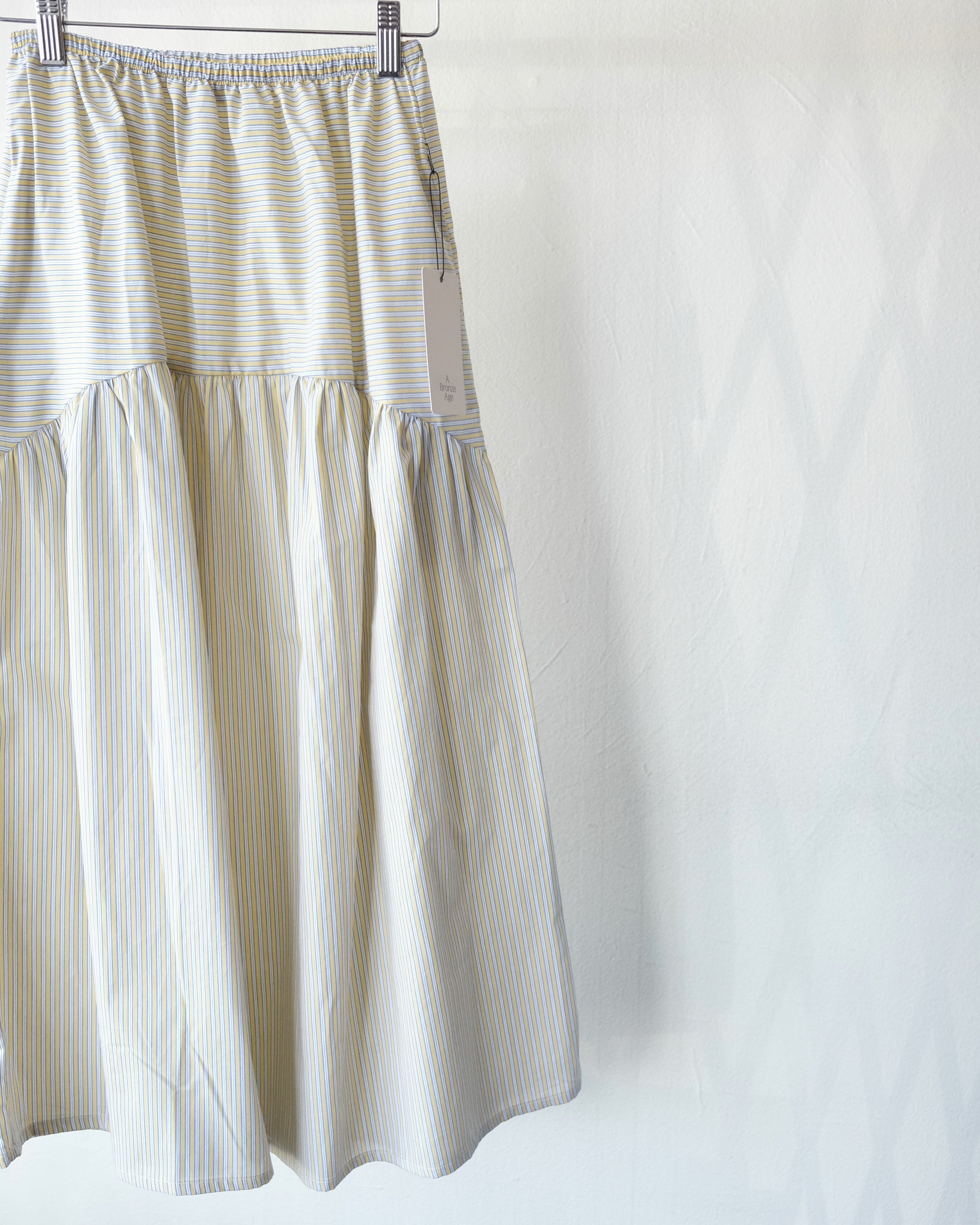 Field Skirt, Marigold Stripe