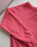 Crux Cropped Sweatshirt, Sunset Coral