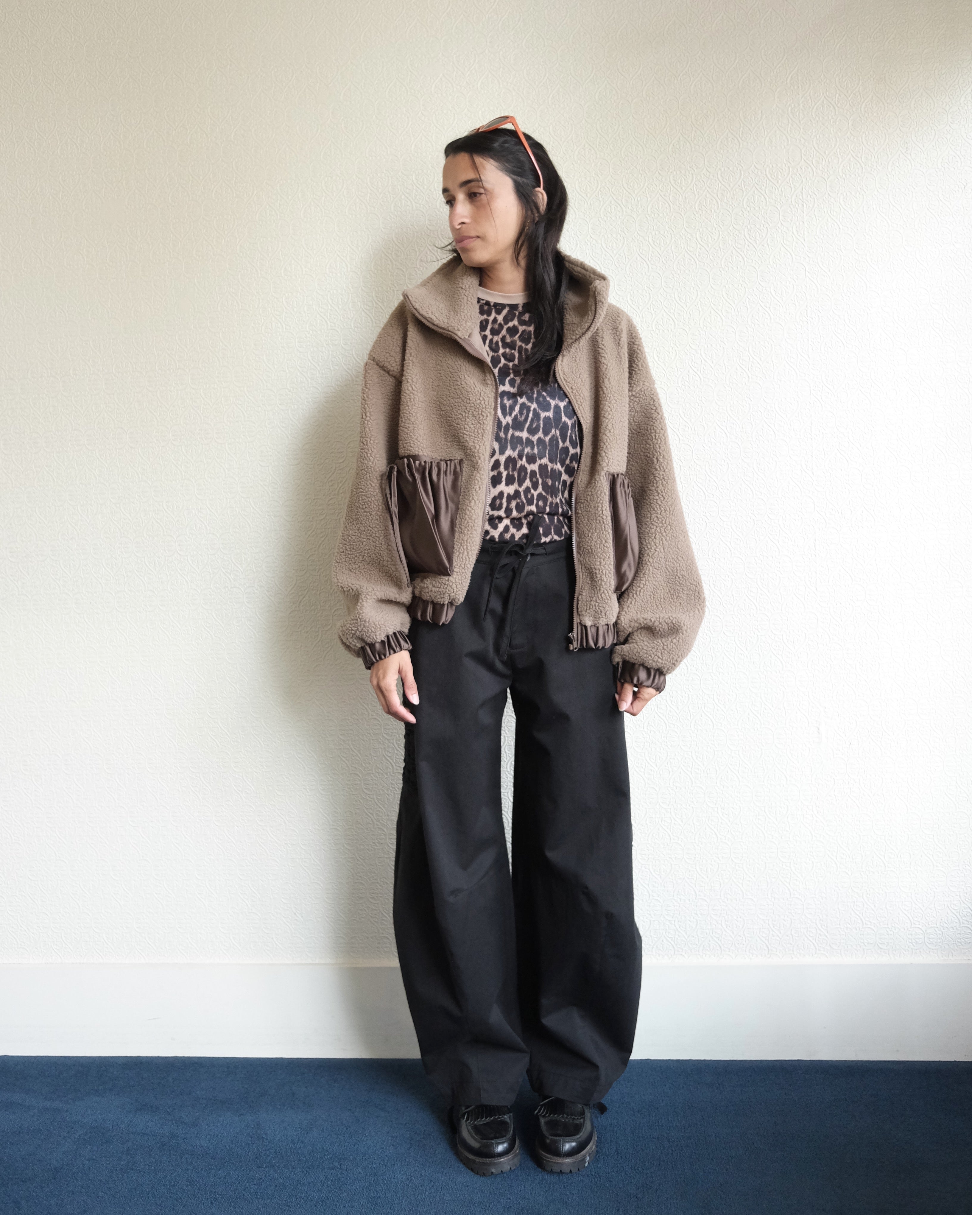 Marvin Jacket, Taupe Fleece