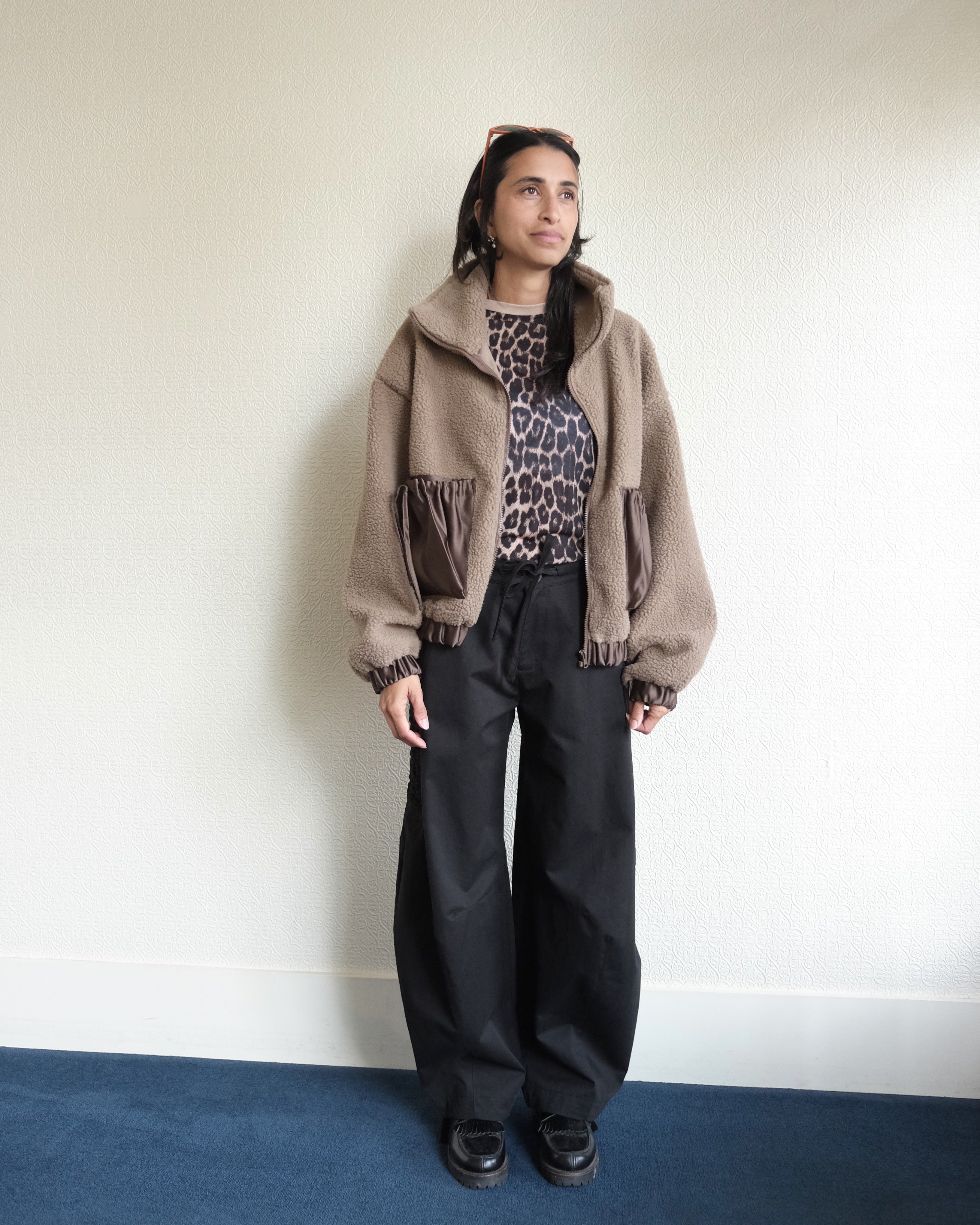 Marvin Jacket, Taupe Fleece