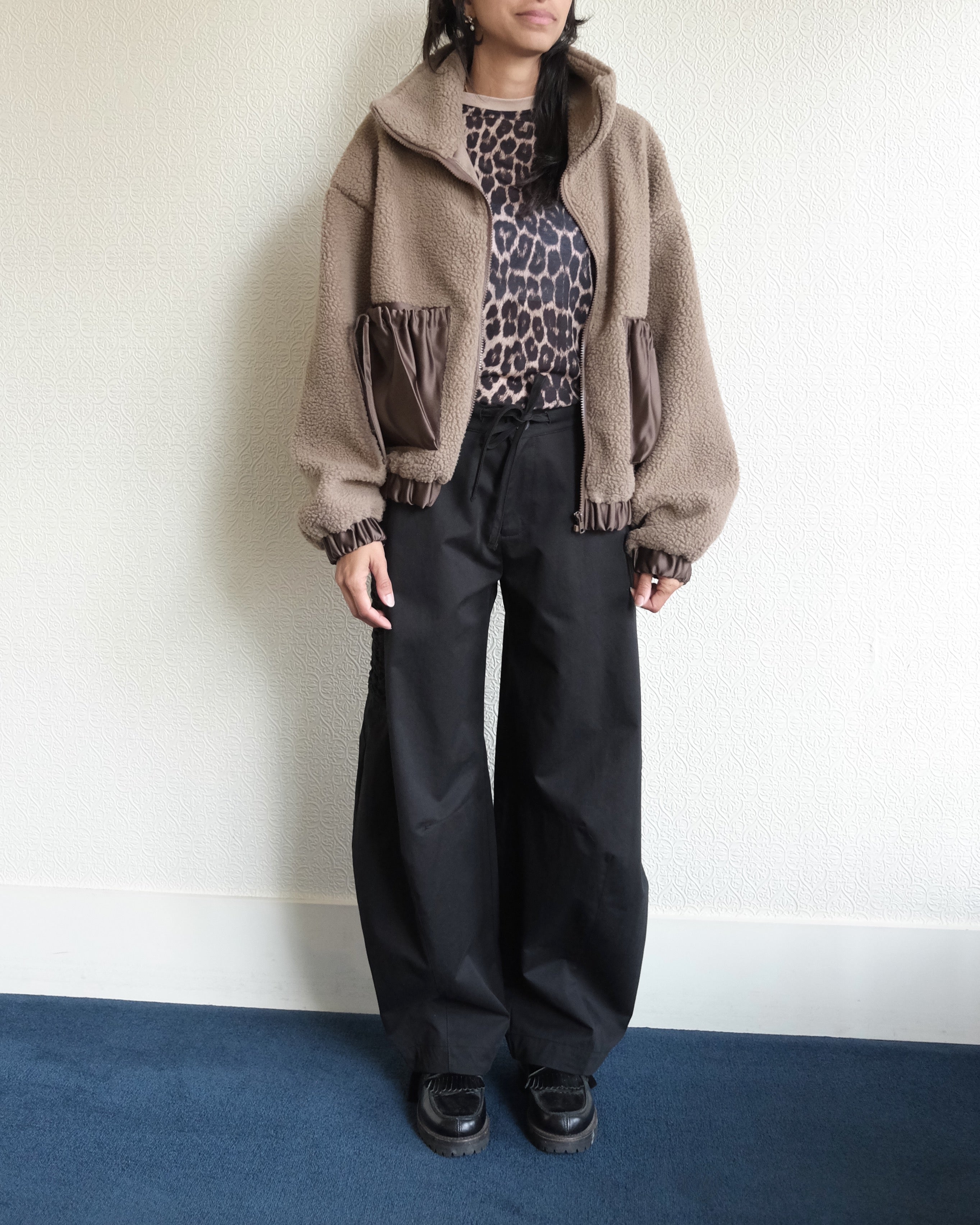 Marvin Jacket, Taupe Fleece