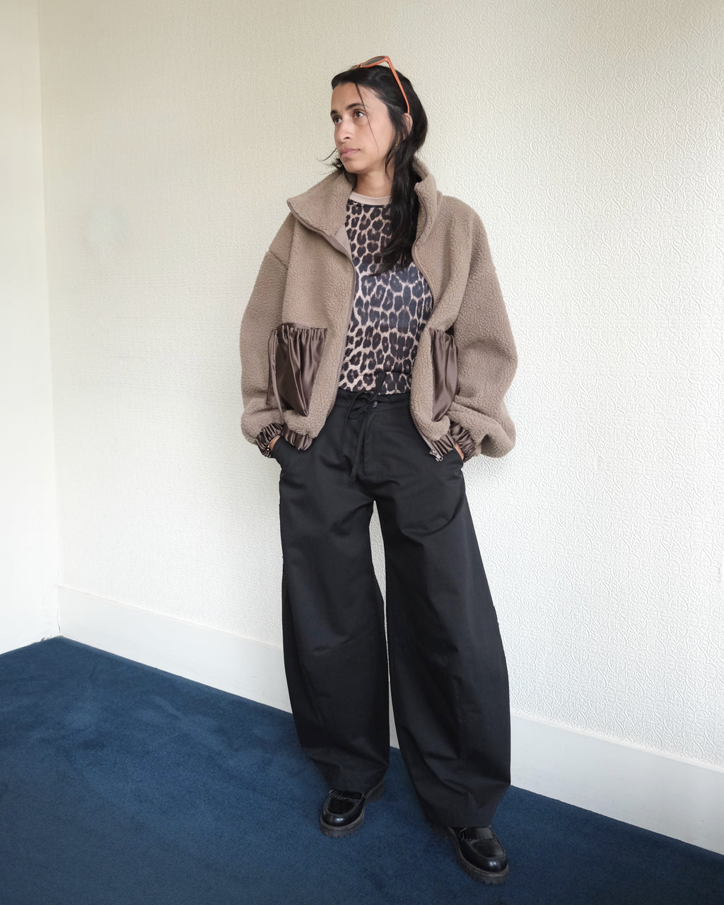 Marvin Jacket, Taupe Fleece