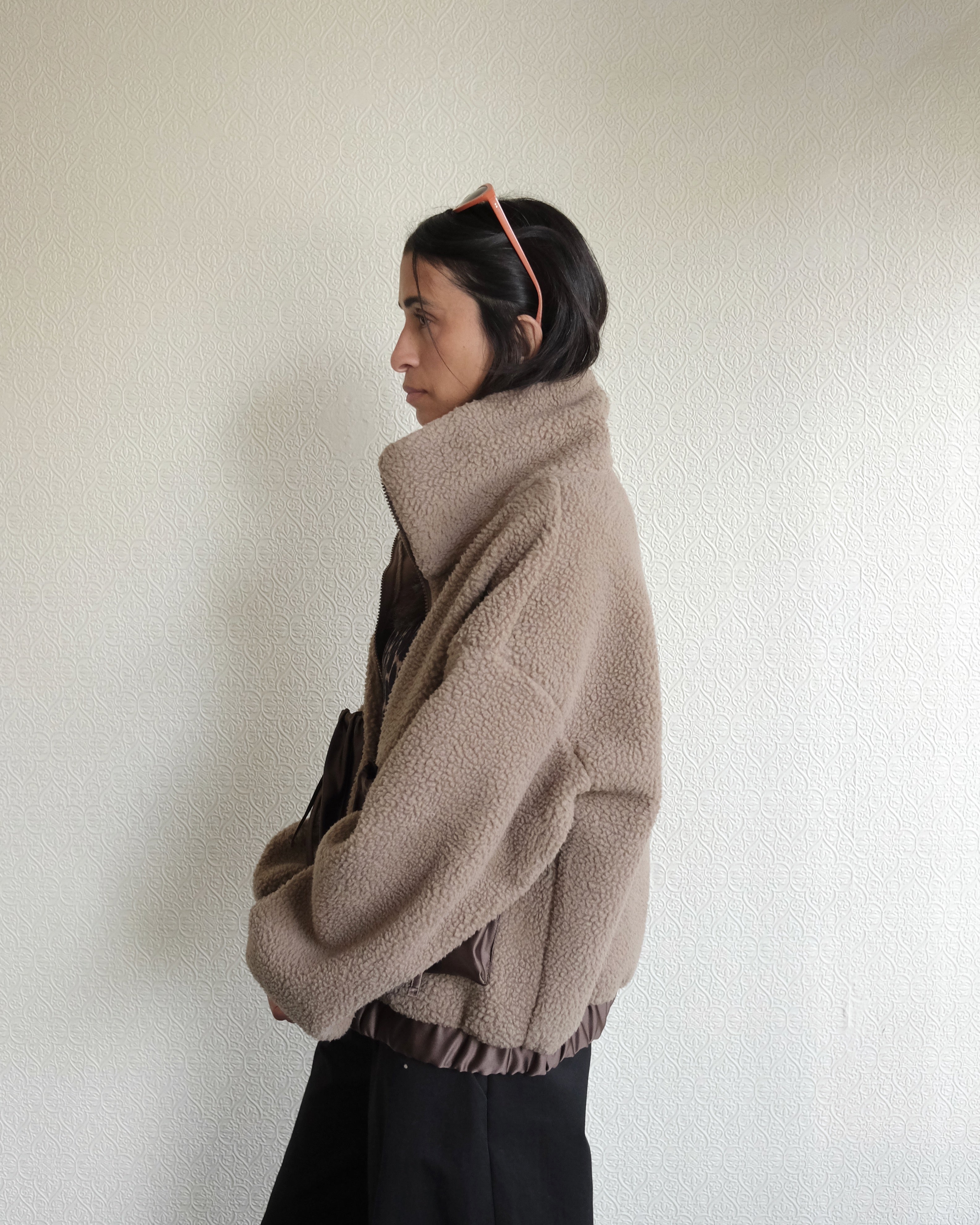 Marvin Jacket, Taupe Fleece
