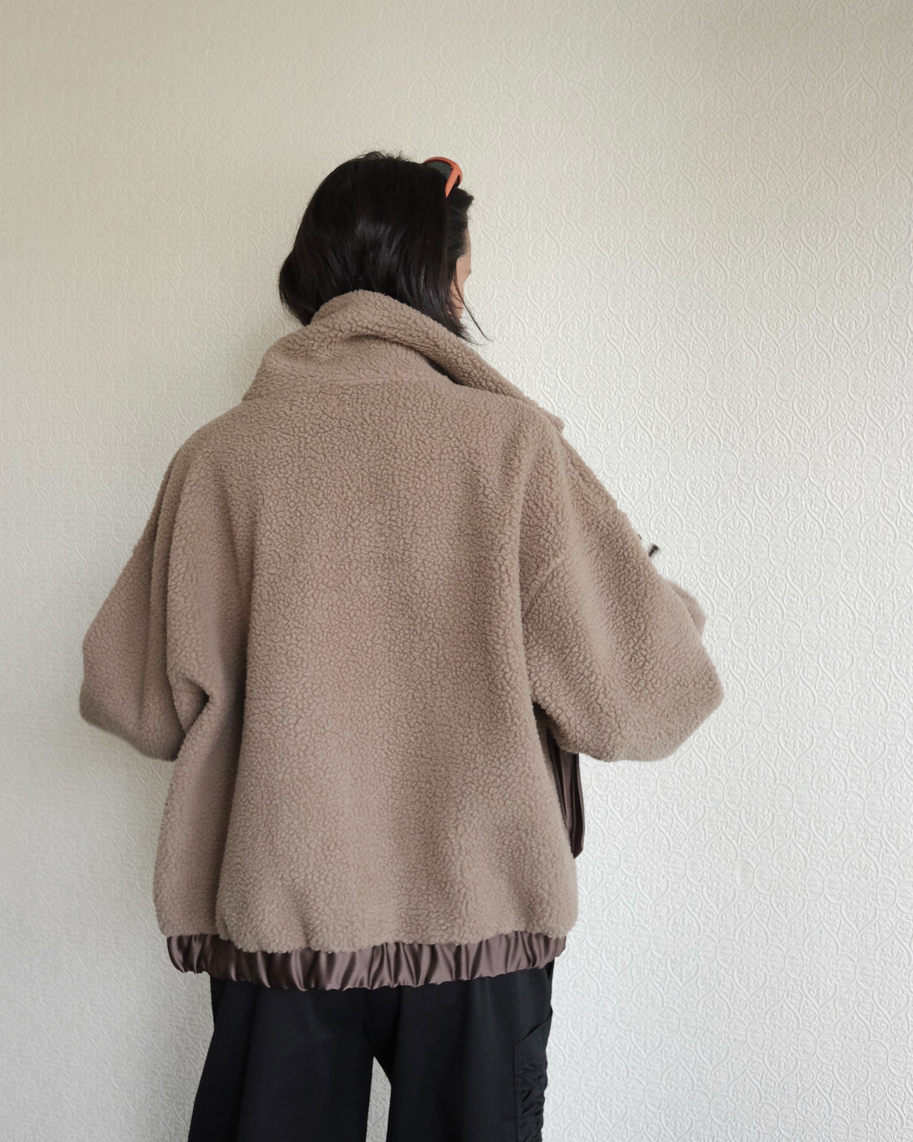 Marvin Jacket, Taupe Fleece