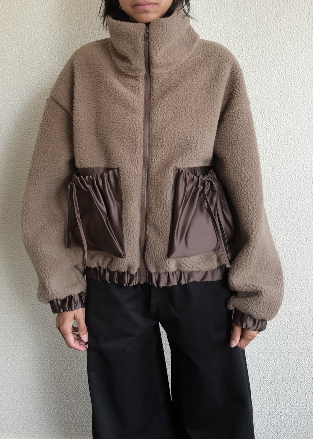 Marvin Jacket, Taupe Fleece