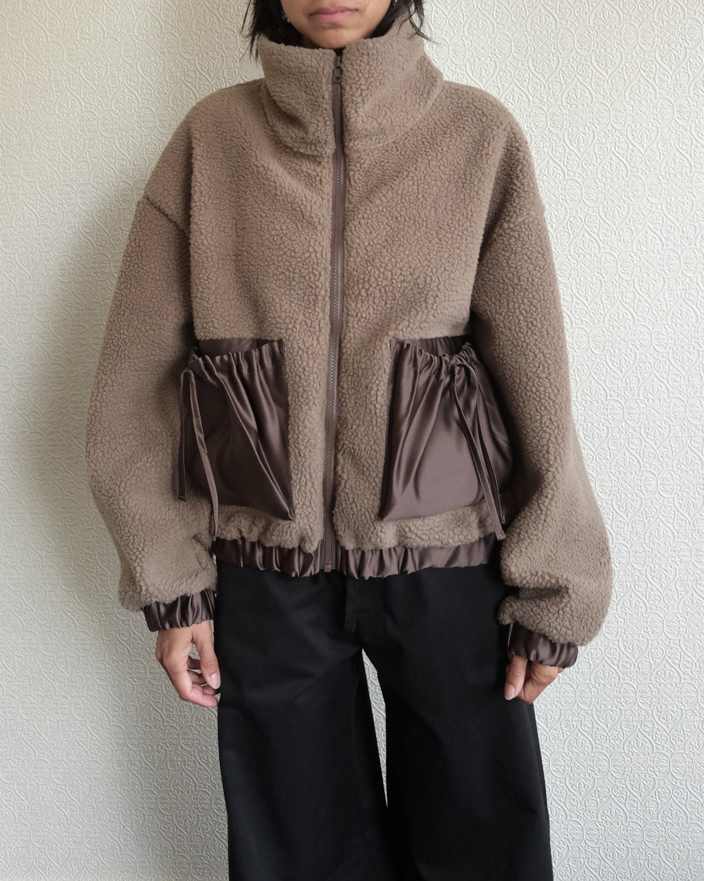 Marvin Jacket, Taupe Fleece