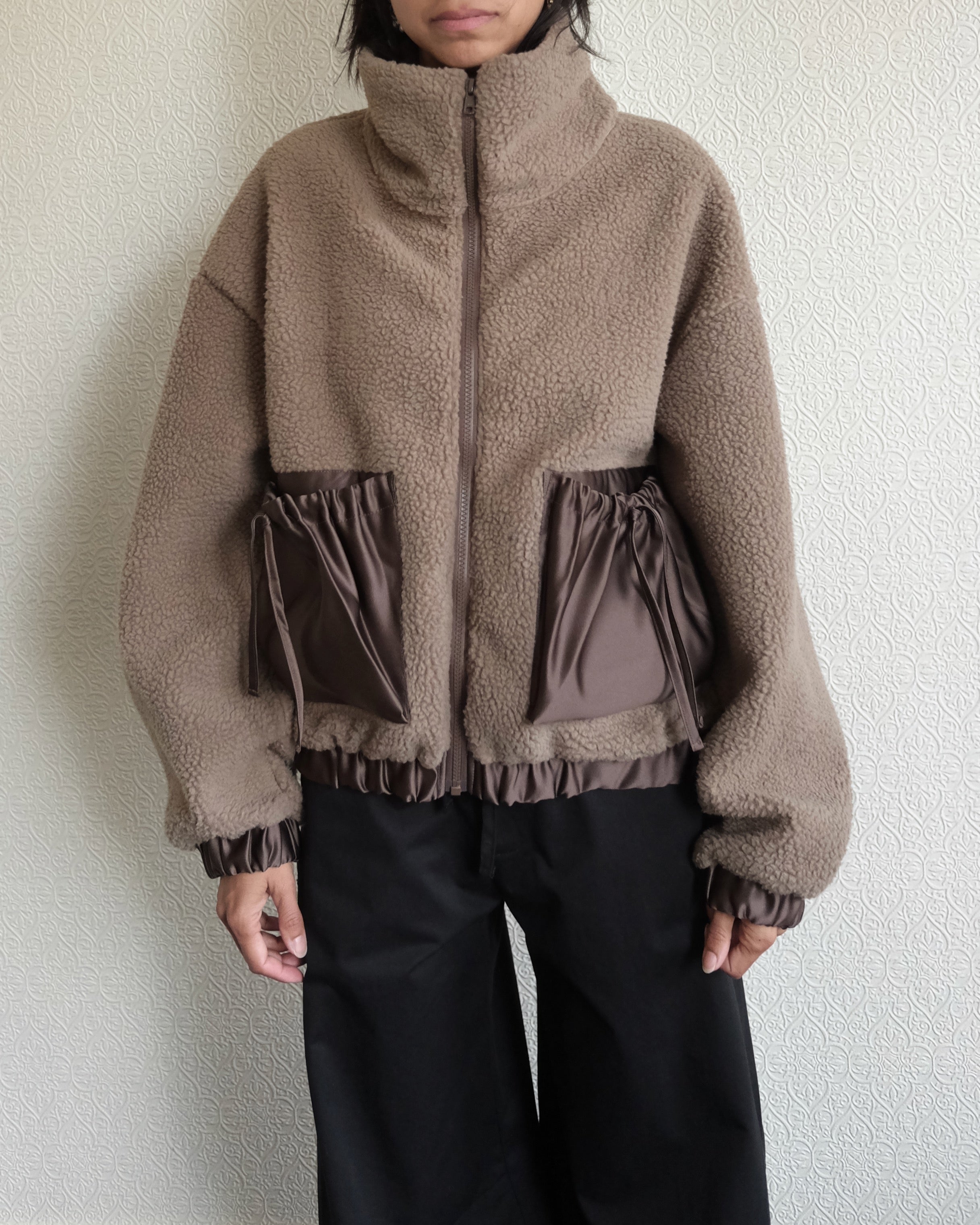 Marvin Jacket, Taupe Fleece