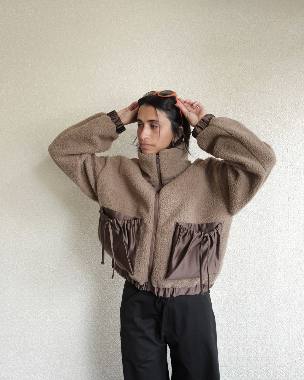 Marvin Jacket, Taupe Fleece