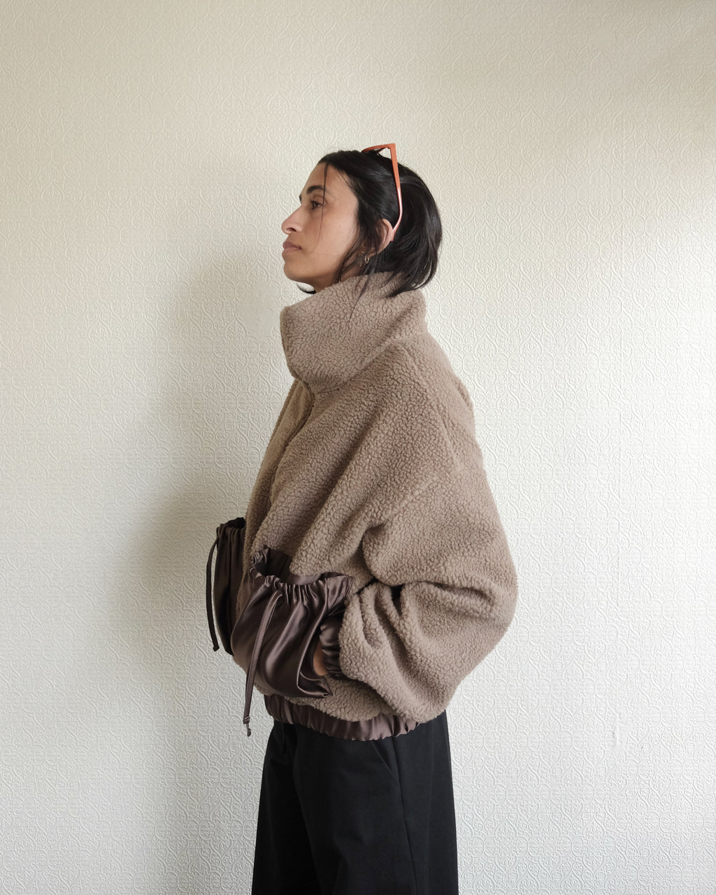 Marvin Jacket, Taupe Fleece
