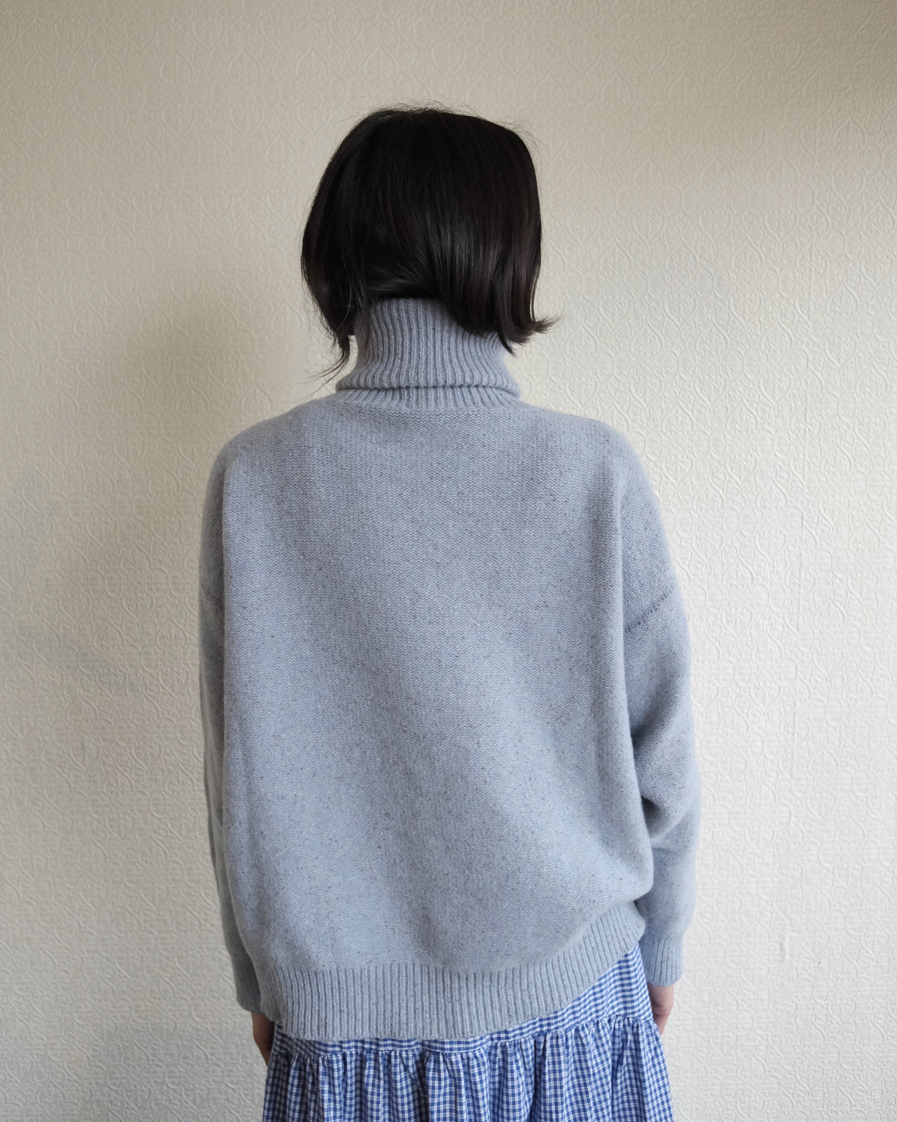 Mea Turtleneck, Ocean Blue