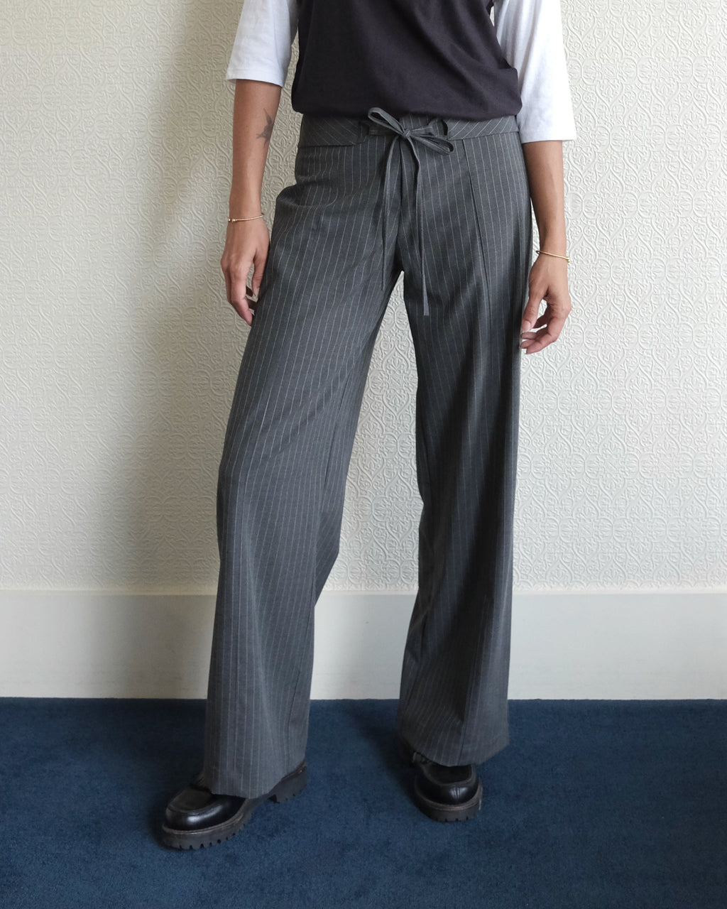 Odin Pant, Ash Pinstripe