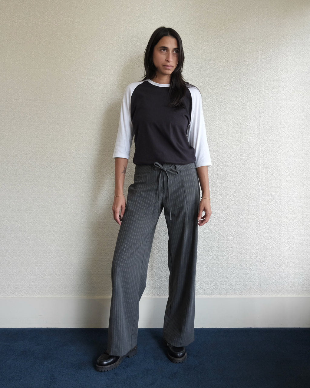 Odin Pant, Ash Pinstripe