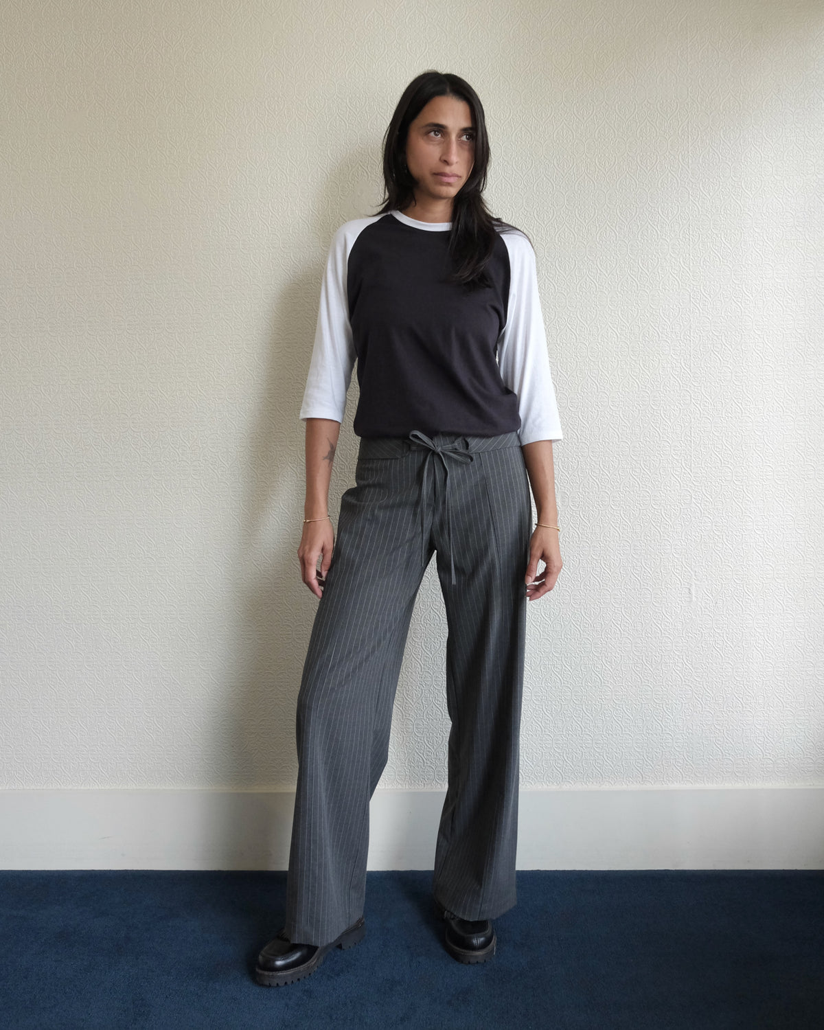 Odin Pant, Ash Pinstripe