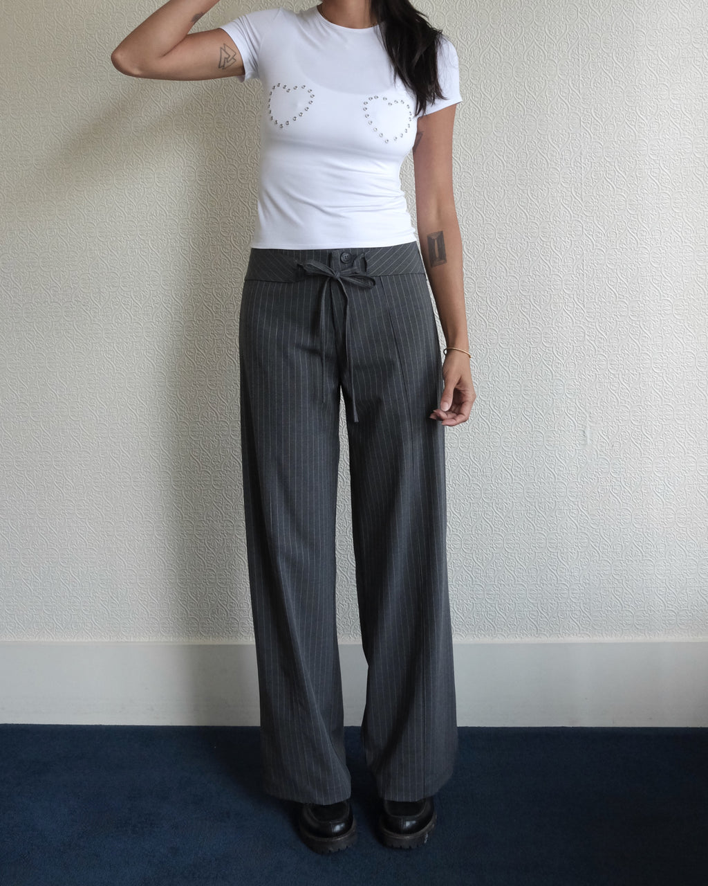 Odin Pant, Ash Pinstripe