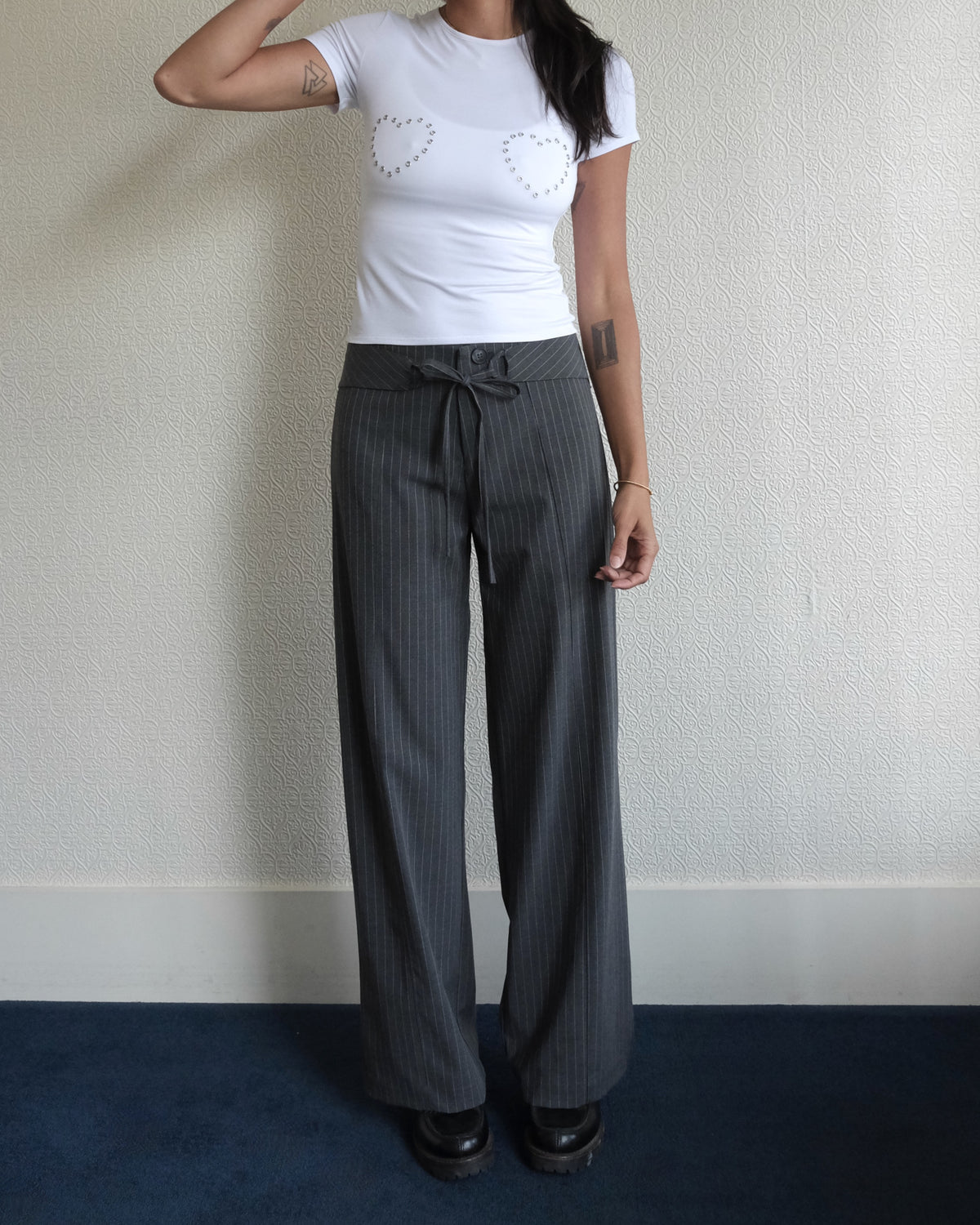 Odin Pant, Ash Pinstripe