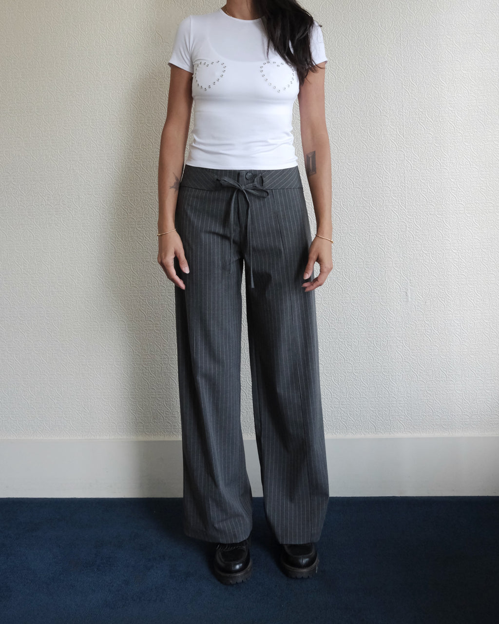 Odin Pant, Ash Pinstripe