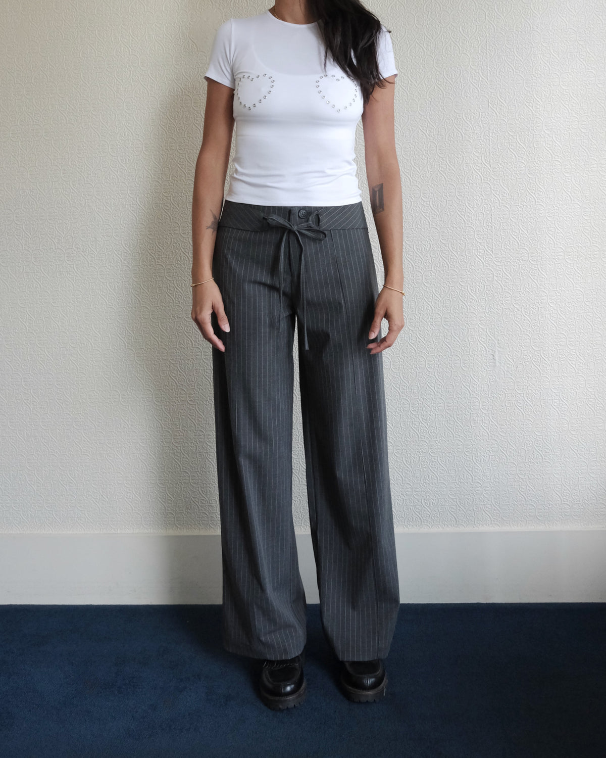 Odin Pant, Ash Pinstripe