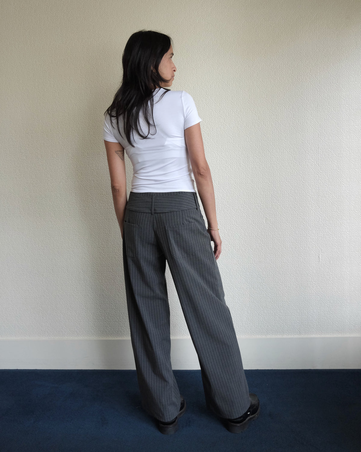 Odin Pant, Ash Pinstripe