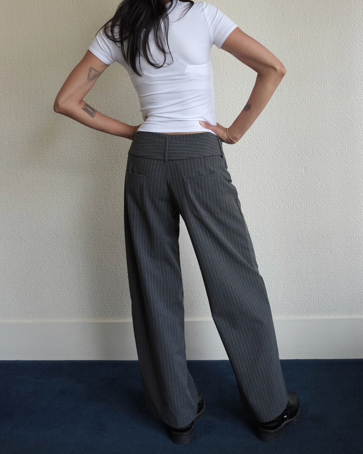 Odin Pant, Ash Pinstripe