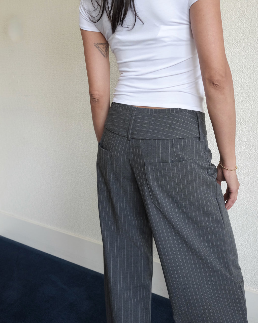 Odin Pant, Ash Pinstripe