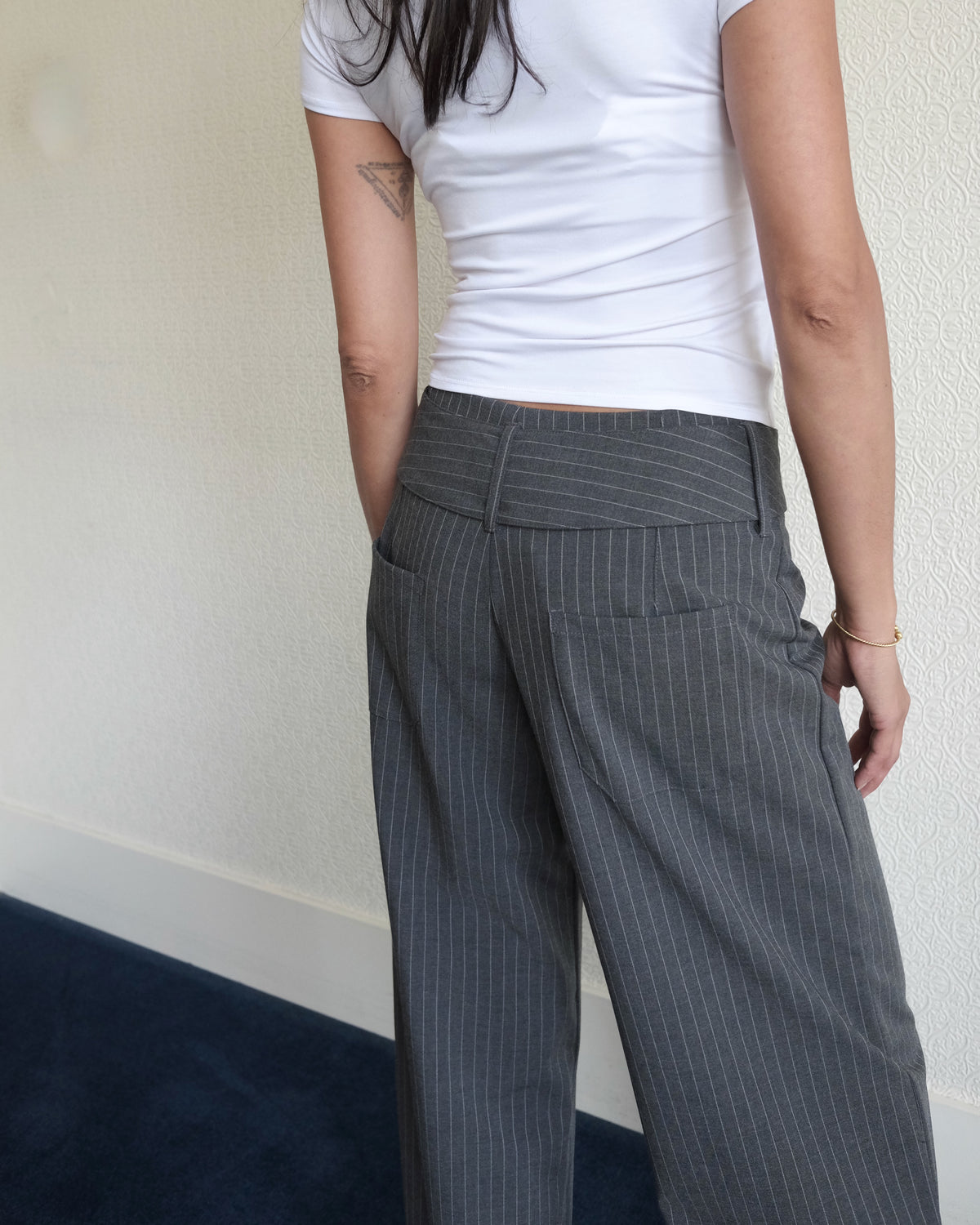 Odin Pant, Ash Pinstripe