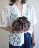 Dumpling Bag, Root Satin