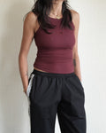 Heart Tank, Nara Red Rib Cotton