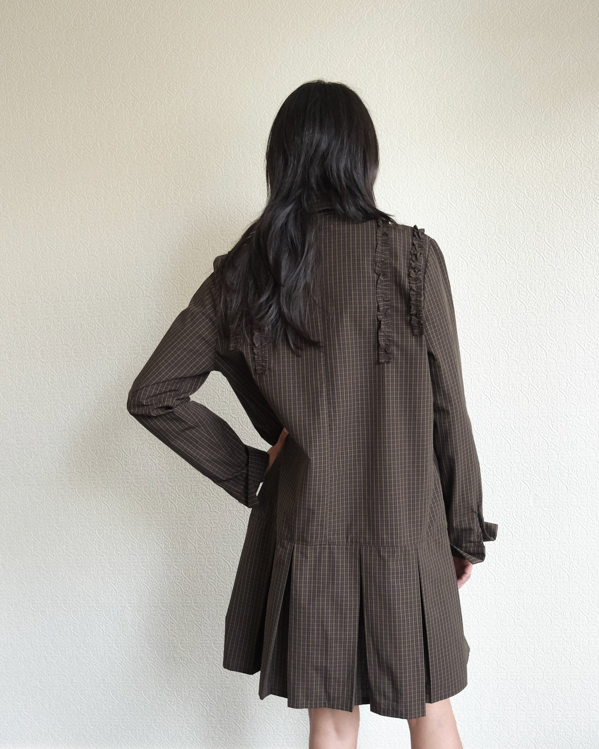 Cate Dress, Toasted Gingham