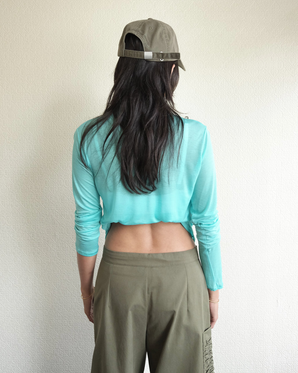 Long Sleeve Turtleneck, Tomen Green