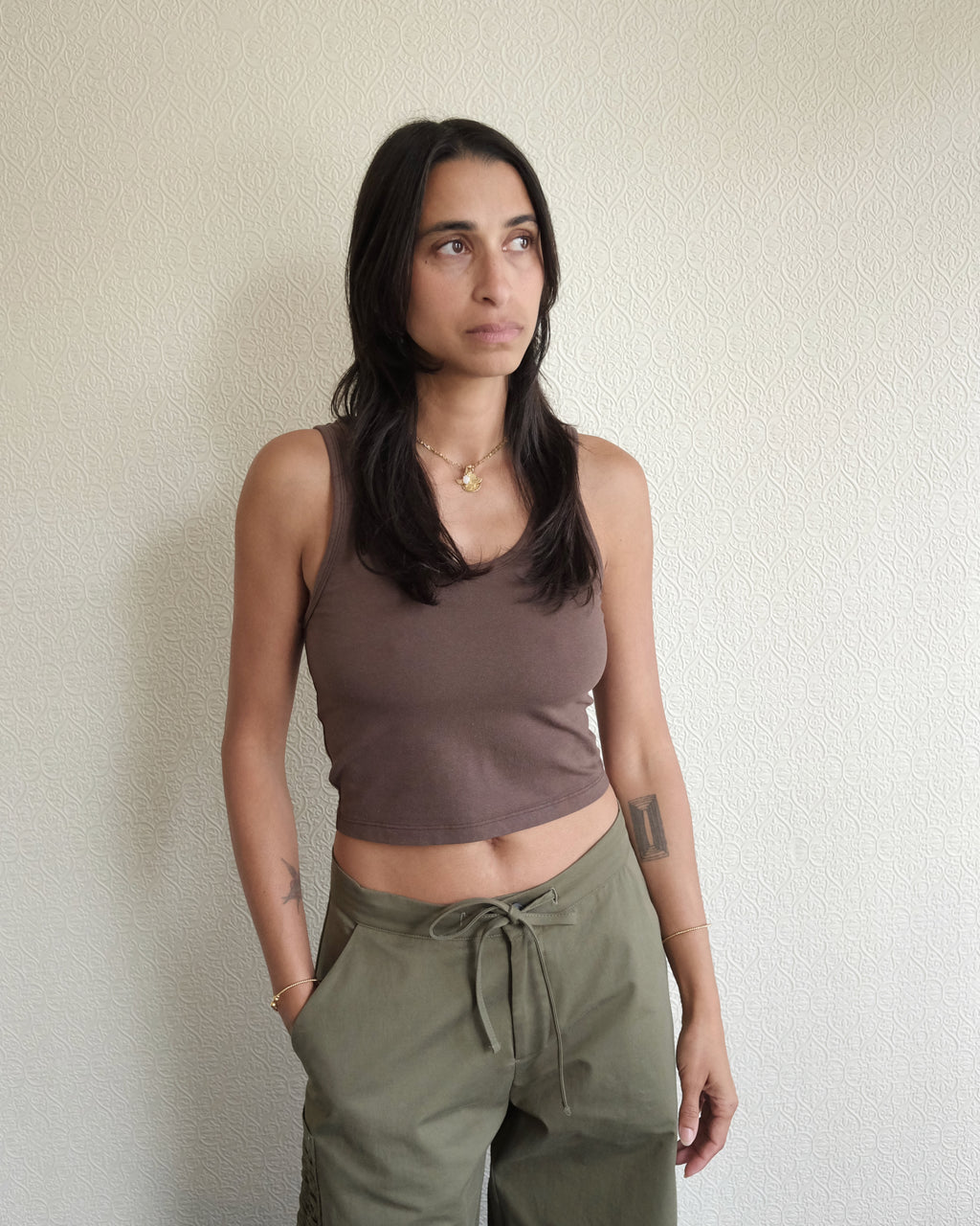 Sporty Tank, Coffee Bean