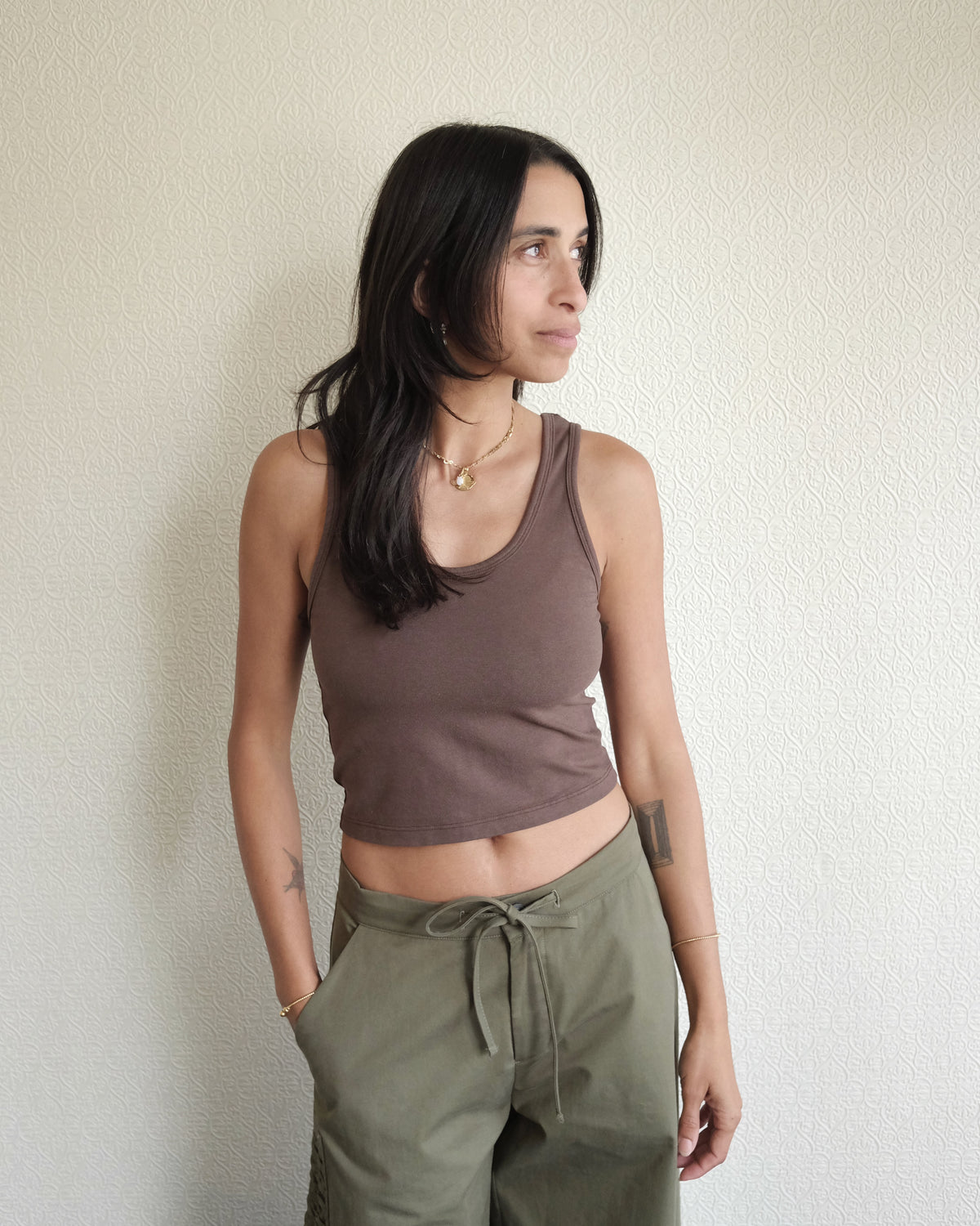 Sporty Tank, Coffee Bean