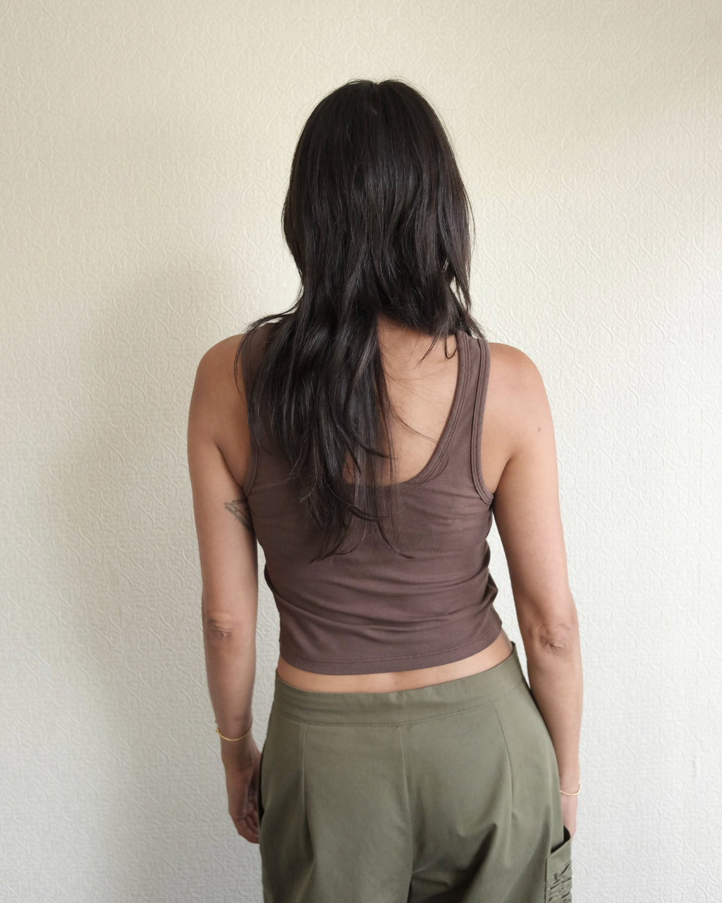 Sporty Tank, Coffee Bean