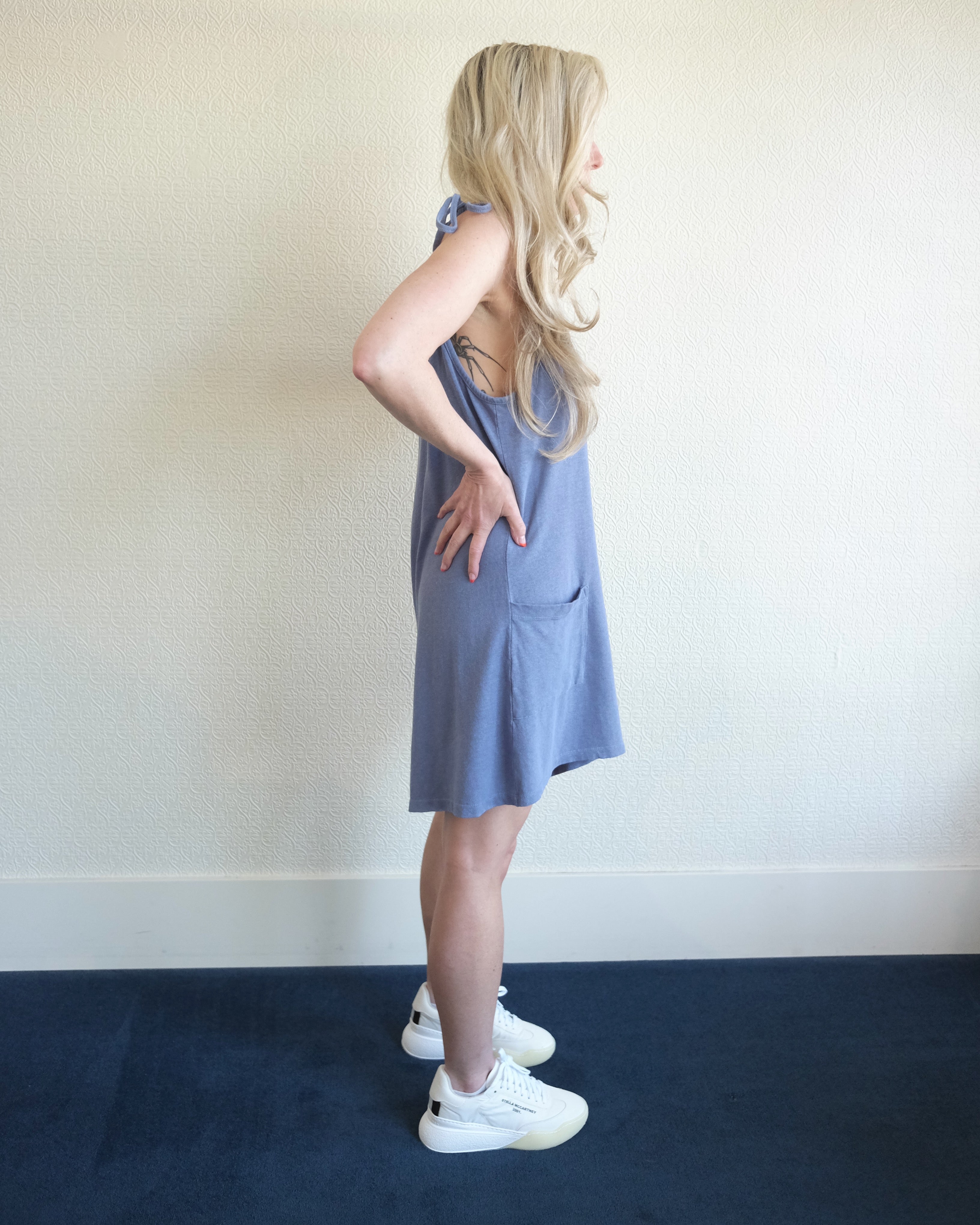 Sespe Romper, Lavender Violet