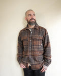 Loose Knit Overshirt, Plaid