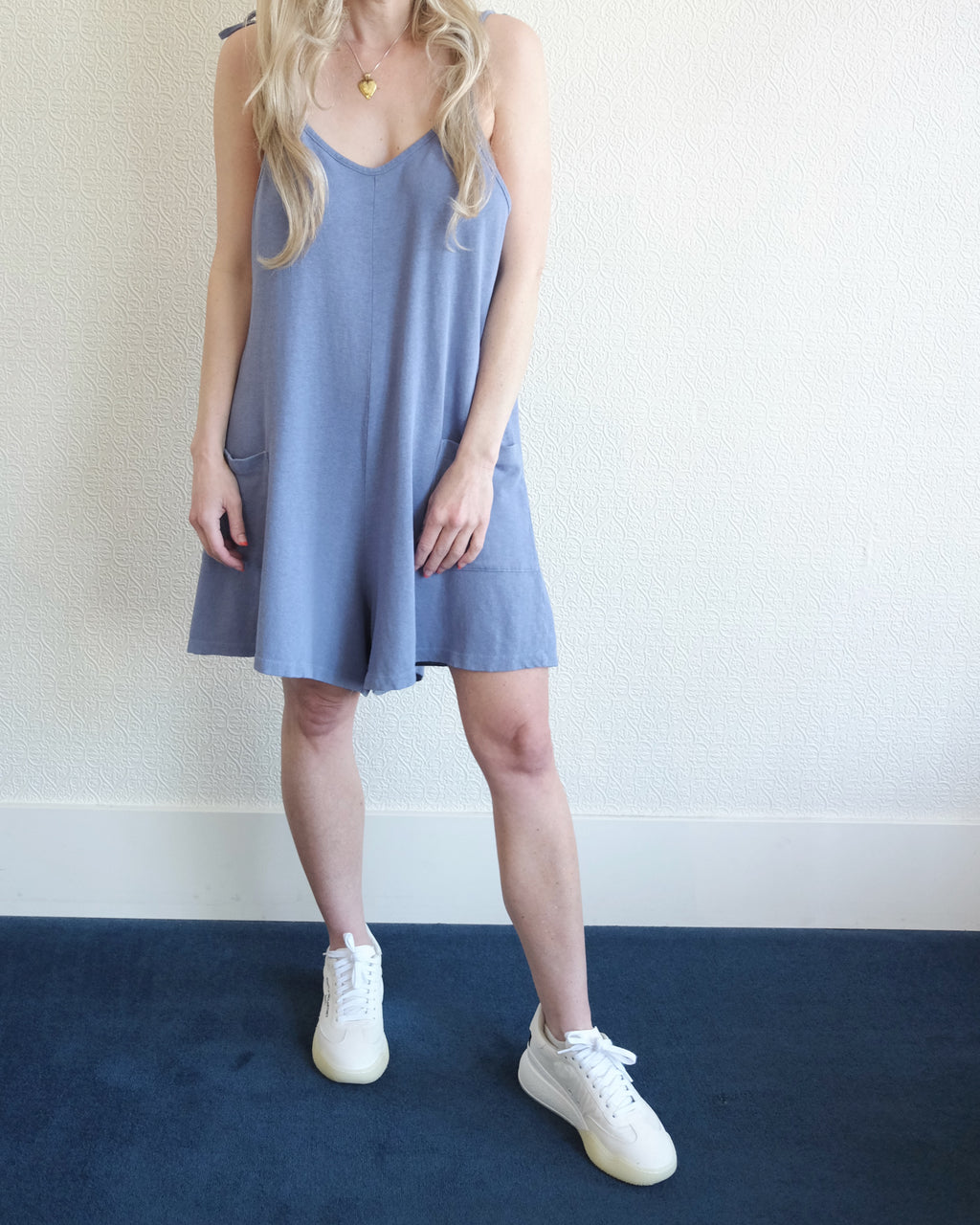 Sespe Romper, Lavender Violet