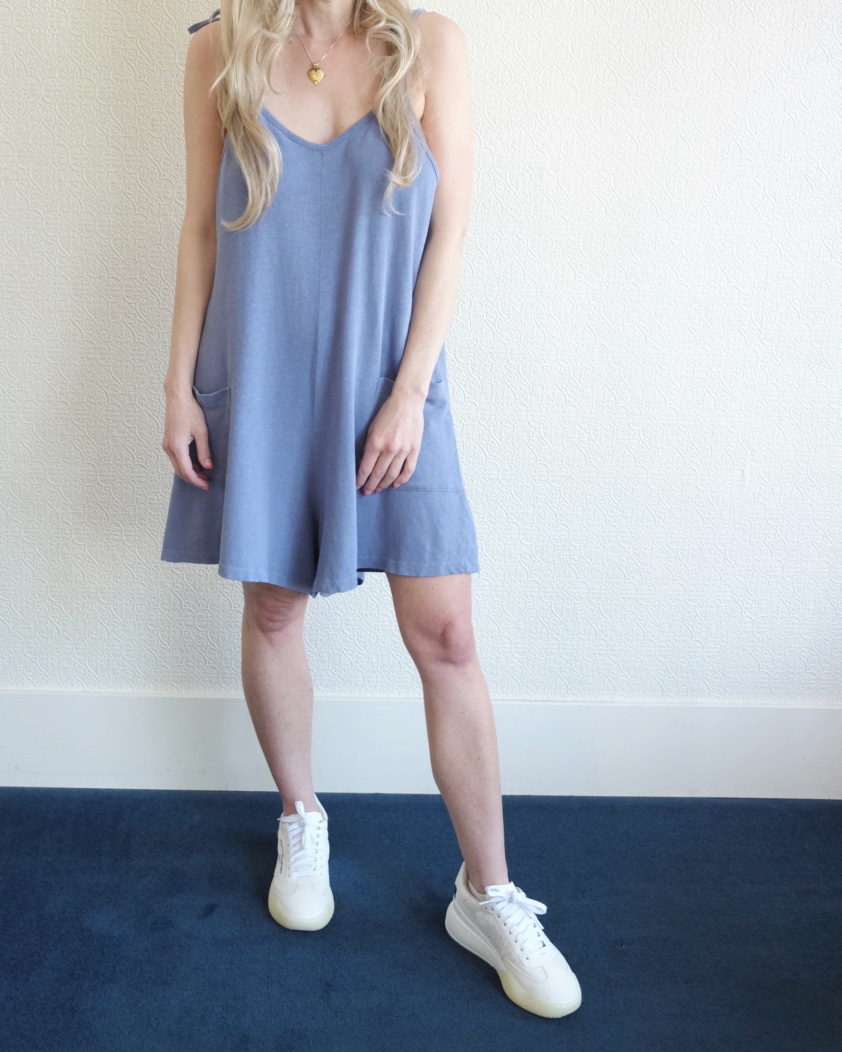 Sespe Romper, Lavender Violet