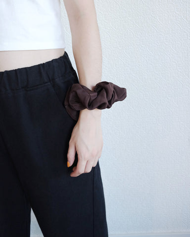 Oversize Silk Scrunchie, Finn