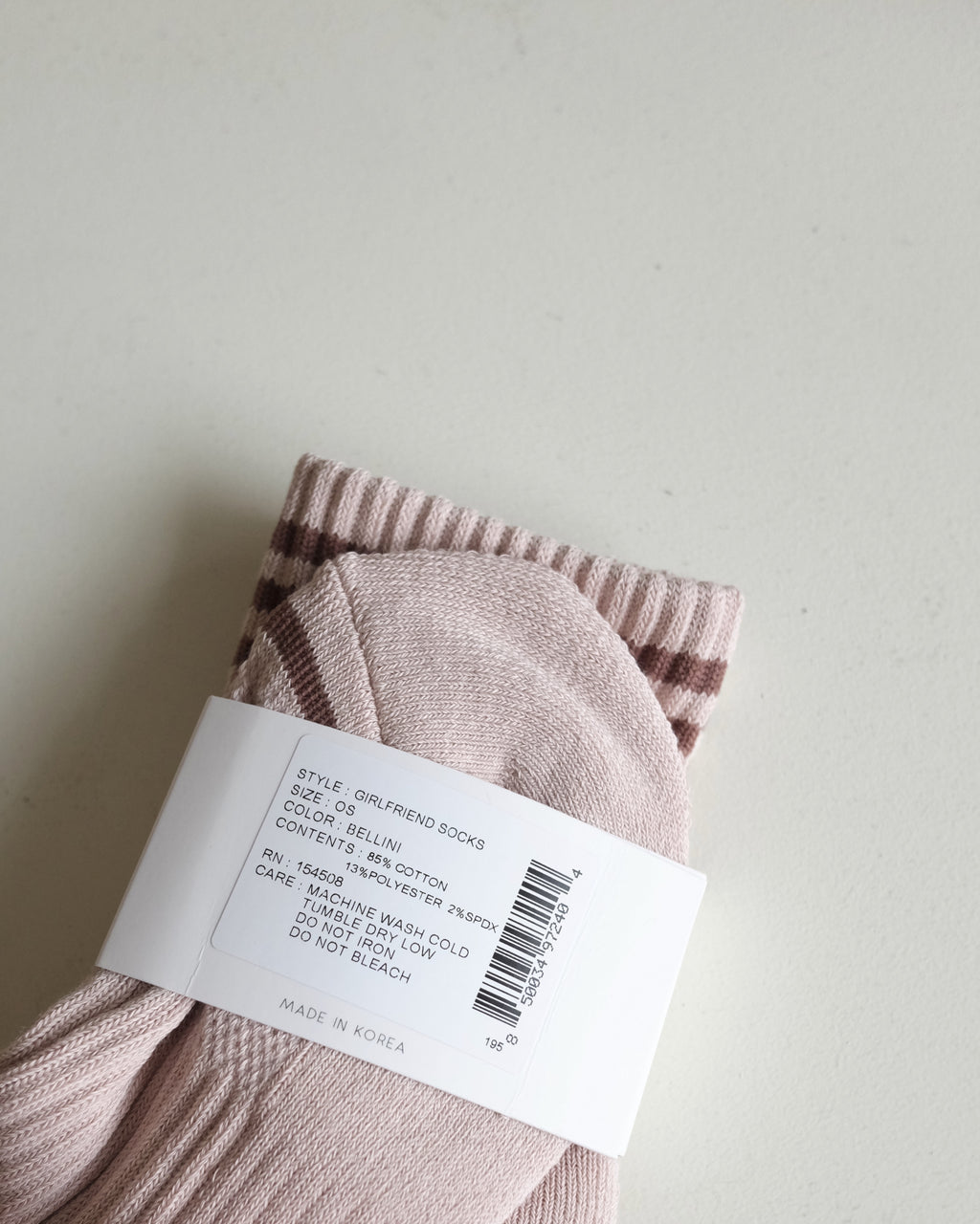 Girlfriend Short Socks, Bellini