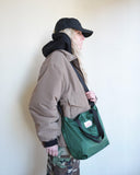 Battenwear Mini Packable Tote, Forest Green