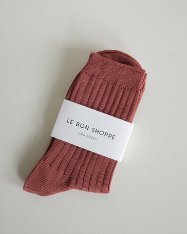 Her Socks, Terracotta