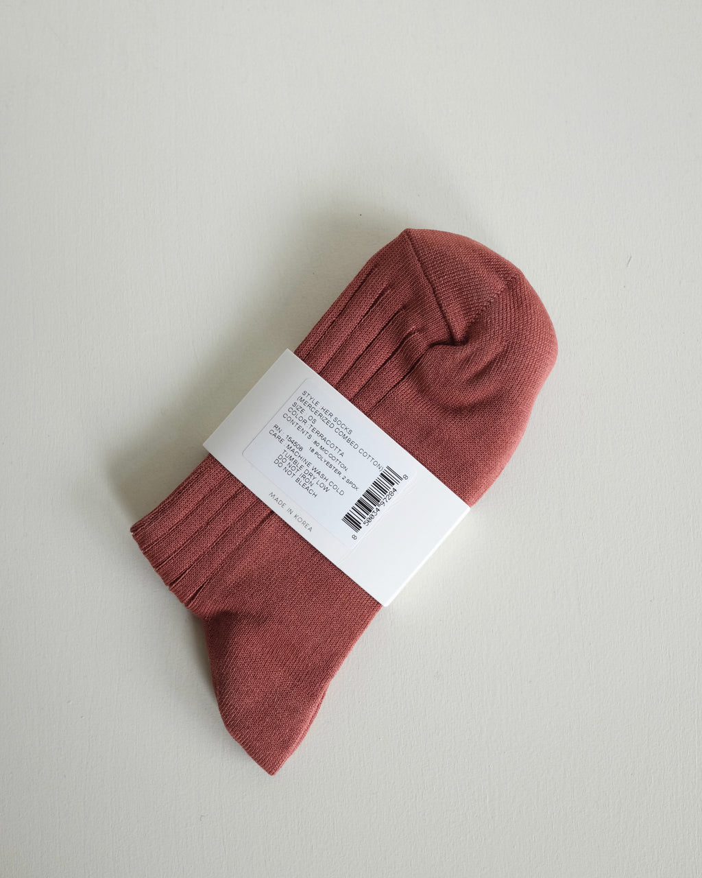 Her Socks, Terracotta