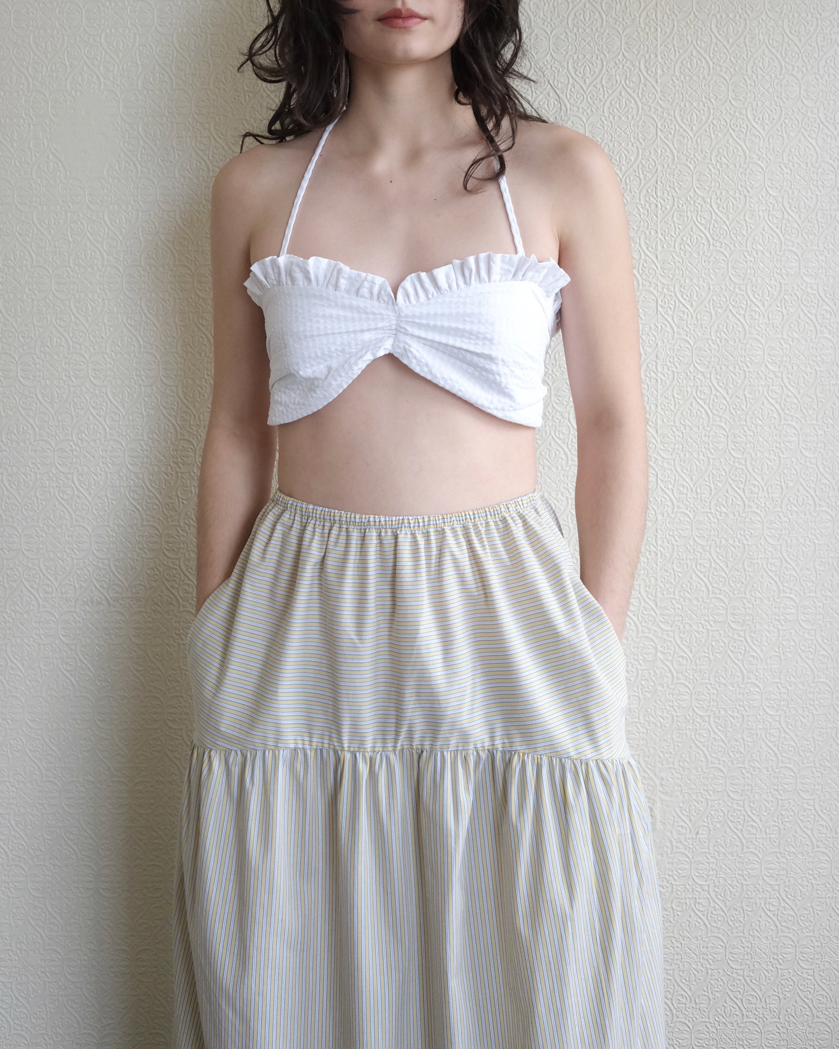 Cha Cha Bra, White Solstice