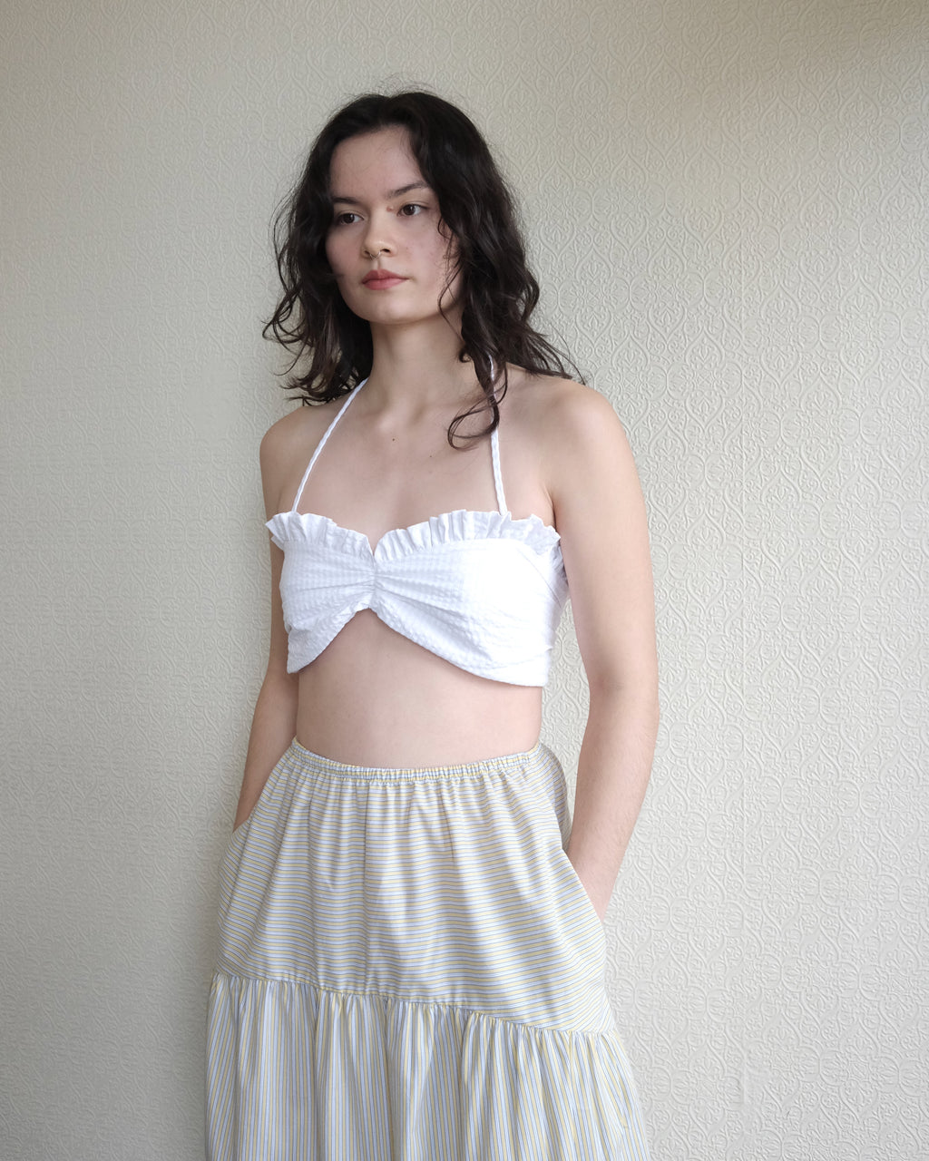 Cha Cha Bra, White Solstice