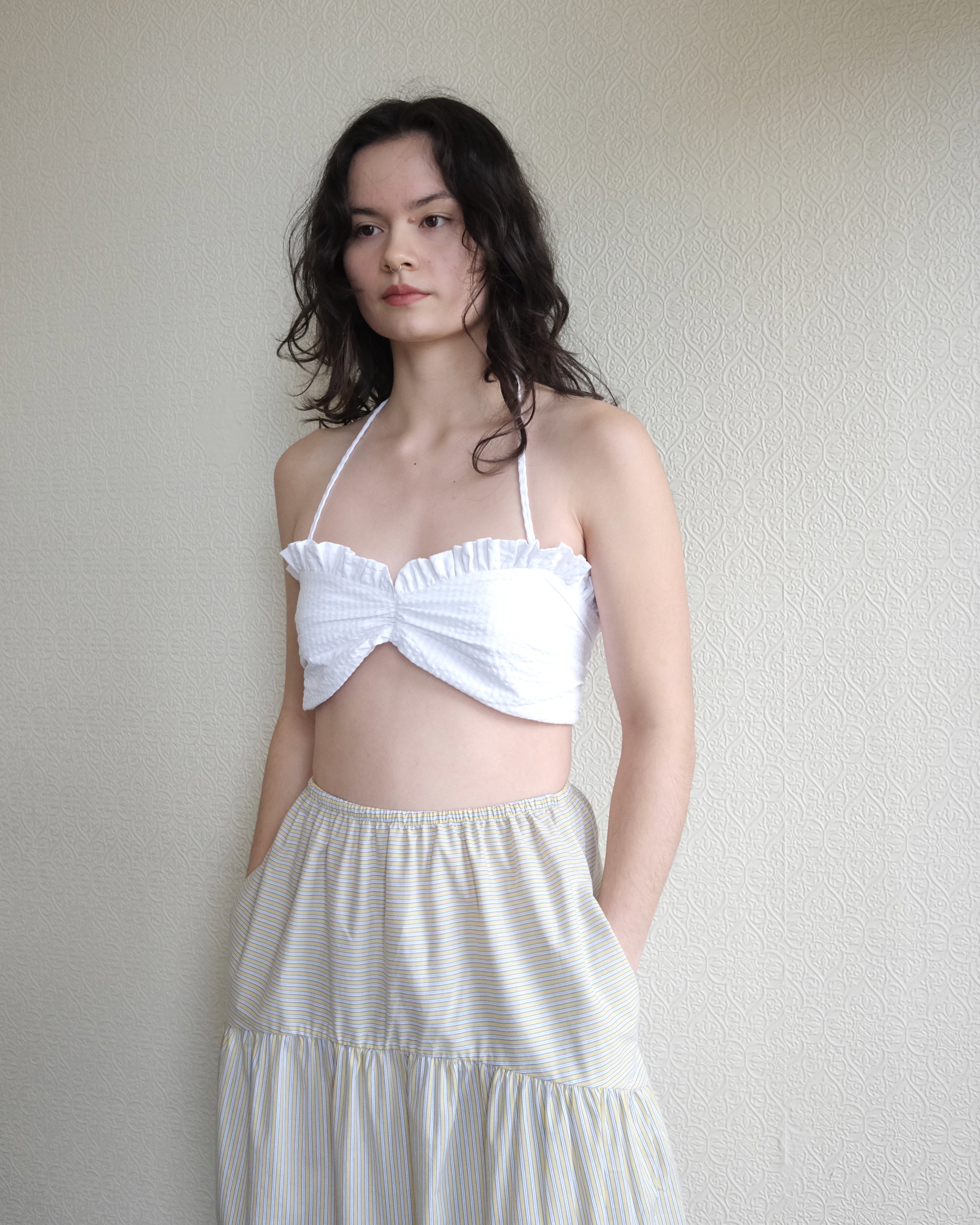 Cha Cha Bra, White Solstice