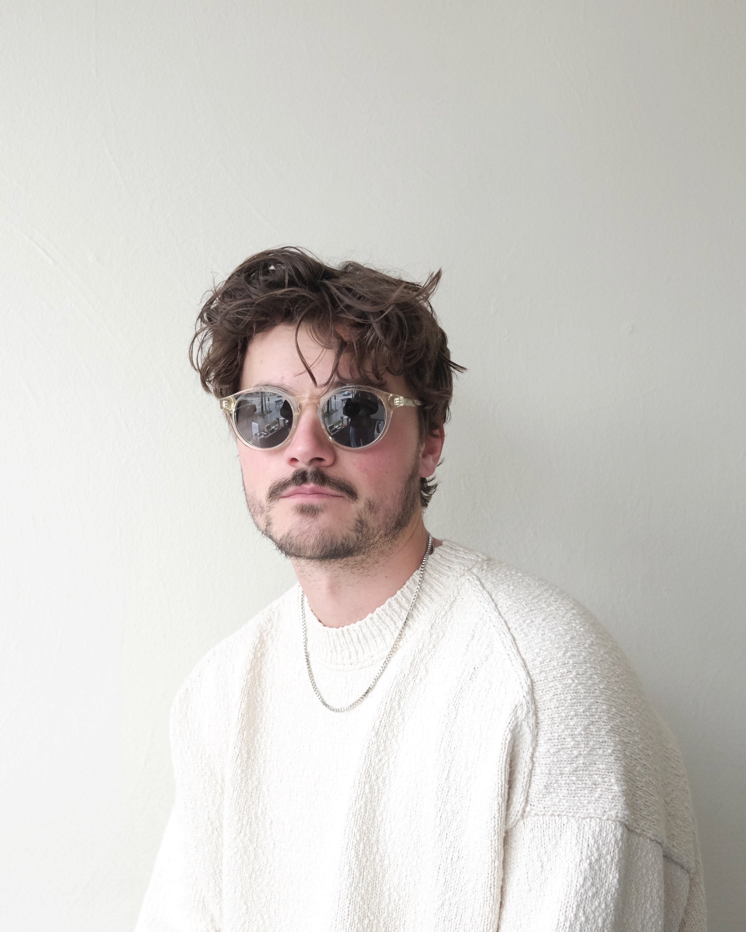 Zinedine Sunglasses, Melted Butter